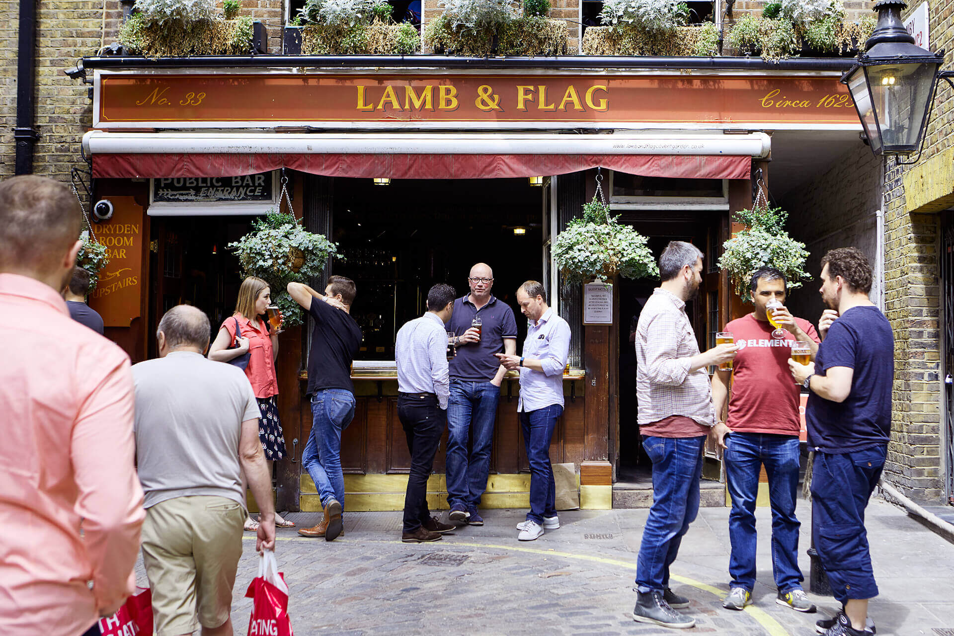 Lamb & Flag Fuller's Pub and Restaurant in Covent Garden